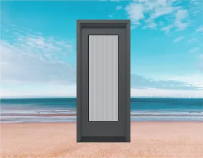Dao frosted glass door insert in Ottawa