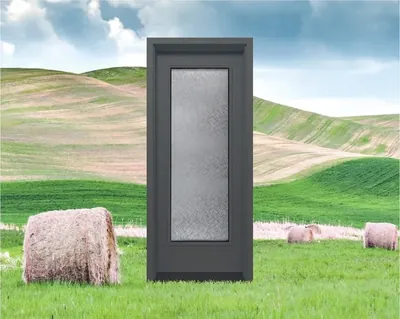 Galaxy frosted glass door insert in Ottawa