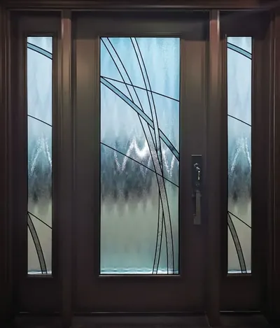 Mistassini glass door insert