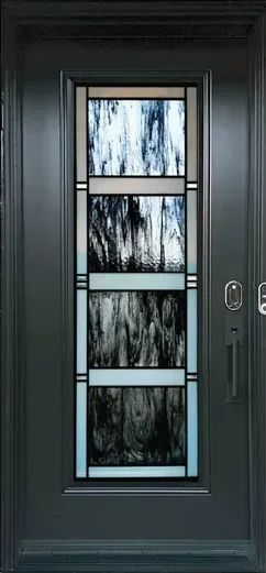 4 Panel stained glass door insert in Ottawa